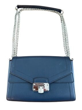 Michael Kors Kingsley Bag in Navy Leather